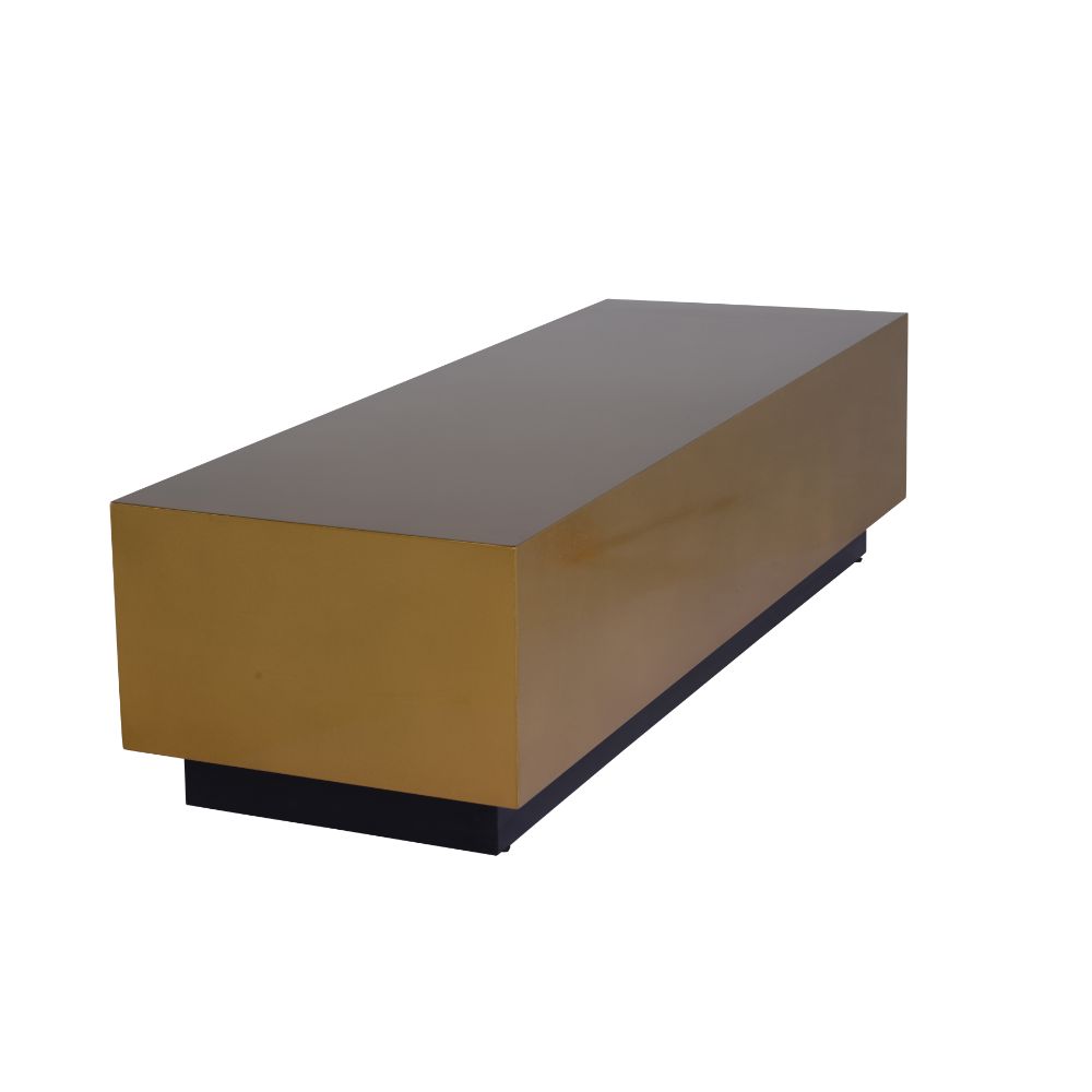 Nuevo HGSX419 ASHER COFFEE TABLE in GOLD